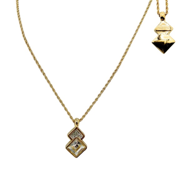 Valentino Garavani Necklace with Box - Gold with Stones - Picture 3 of 4